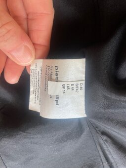 Dámské sako černé s pasem - 6