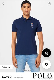 Polo Ralph Lauren polo t-shirt navy blue - 6