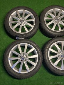 ALU VW GOLF GTD 5X112 R17 ZIMNÍ KOMPLET - 6