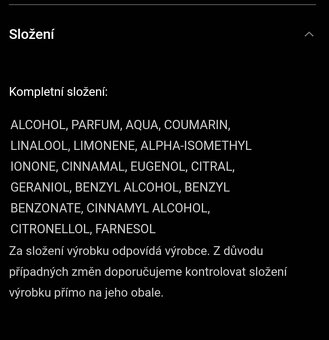 Prodam parfemovanou pánskou vodu - 6