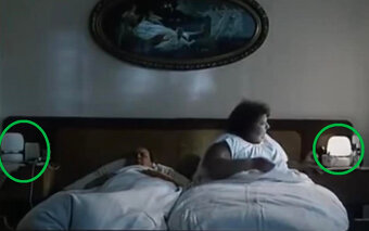 Stará retro lampička Osvětlovací sklo, Slunce seno erotika - 6