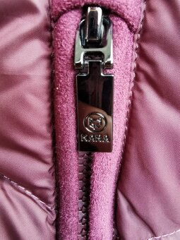 DÁMSKÁ ZIMNÍ BUNDA KARA SE STŘÍBRNOU LIŠKOU - vel.42 - 6