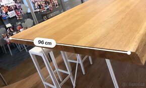Dubový vysoký stůl - 6
