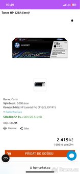 Toner HP 128A černý - 6