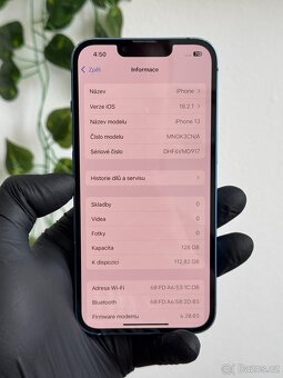 iPhone 13 128GB modrý - 6