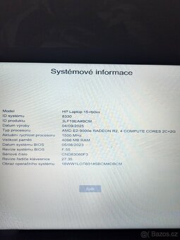 vyměním tento notebook na tablet Lenovo M9 64 úlo RAM  + HDD - 6