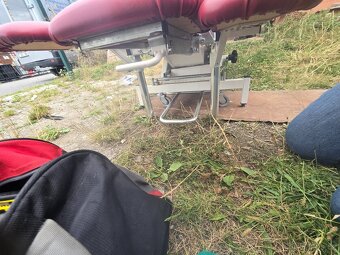 Elektrické Masážní lehátko AKCE červené - 6