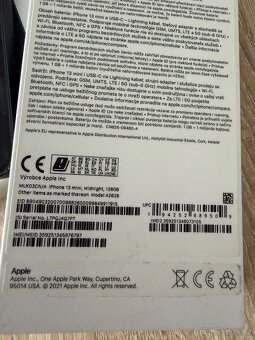 Iphone 13mini 128gb , černý - 6