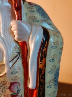 Čínska porcelánová socha - 6