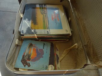 Gramofon a kotouč. magnetofon + LP desky. - 6