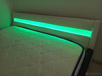 Postel 140x200 Led osvětlení - 6