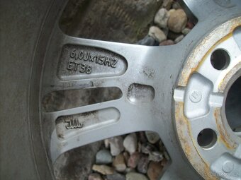 original alu kola na Rapid Fabia III,15" 90% - 6