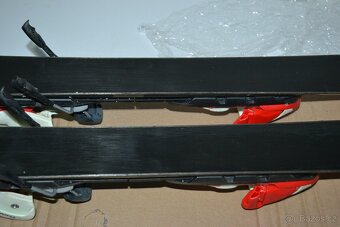 dětské lyže Volkl 120 cm s vázkem Marker po dohodě další - 6