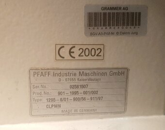Průmyslový šicí stroj Pfaff na kůži - 6