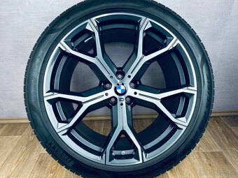 TOP letní kola R21 BMW X5 G05 style 741M originál - 6