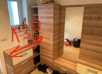 Předsíňová stěna / nábytek do předsíně/ vchod - 6