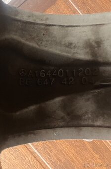 Kola na Mercedes W164  R, ML a GL 255/55/19 - 6
