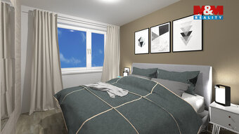 Prodej bytu 4+1, 79 m², DV, Litvínov, ul. Luční - 6