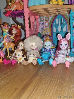 Enchantimals jelení dům + panenky + loď - 6