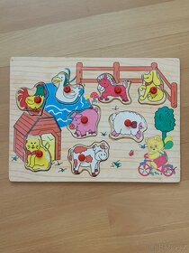 Dětské dřevěné skládačky - 6