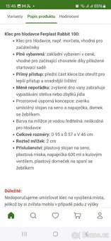 Klec feraplast 100 - 6