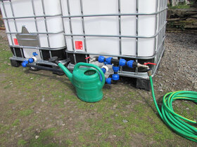 Original kohout ibc nadrže 1000l v setu na hadici - 6