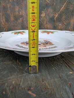 Starožitný porcelán. servírovací talíř, Kauffhaus. - 6