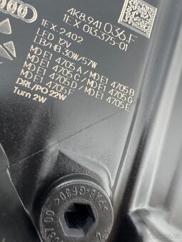 levý a pravý full led matrix světlomet Audi A7 4K8 - 6