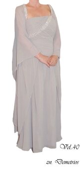 LUXUSNÍ PLESOVÉ ŠATY S PŘEHOZEM na výšku do 170cm - 6