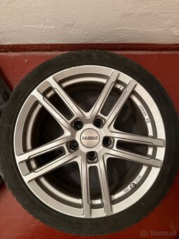 Alu dezent 5x112 r17 zimní pneu 205/45/17 - 6