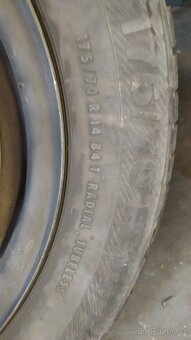 Letní sada kol 14" 175/70R14 5x100 - 6