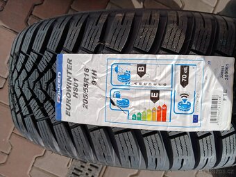 FIAT TIPO NOVÉ ORIGINÁLNÍ DISKY R16 S NOVÝMI PNEU FALKEN 205 - 6