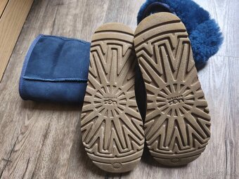 Modré kožené válenky UGG CLASSIC W6 - 37 - 6