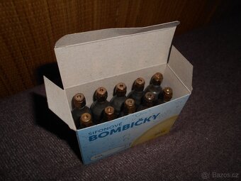 Stará, opředená, sifonová láhev. - 6