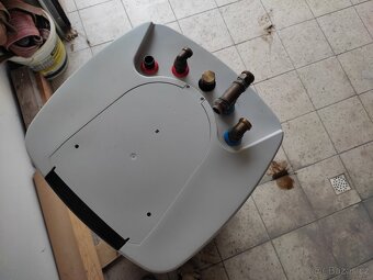 125 litrový ohřívač/zásobník na teplou vodu ke kotli - 6