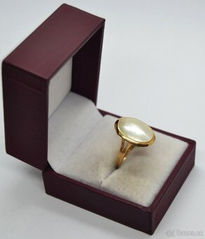 Zlatý prsten s perletí - 6