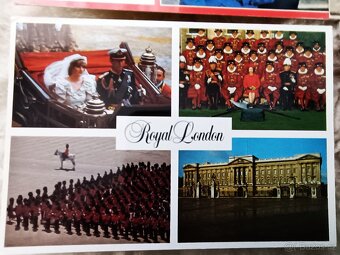 7x pohlednice Anglie: Charles a Diana. Anglie. RARITA. - 6