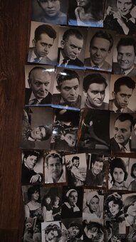 Pohlednice a fotografie herců a hereček - 6