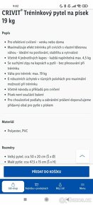 Tréninkový posilovací pytel novy - 6