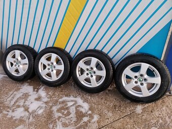 Alu kola na Škoda Fabia originál 185/60 R14 - 6