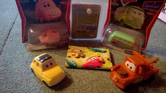 Cars sada, kuličky, hopíky, pes, kočka, opice, polštář, boty - 6