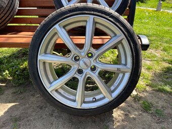 Prodám sadu kol DEZENT vč. letních a zimních pneu 205/40 R17 - 6