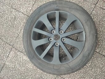 Litá kola 6.5J x 16 ET52.5 + letní pneu 5-6mm - 6