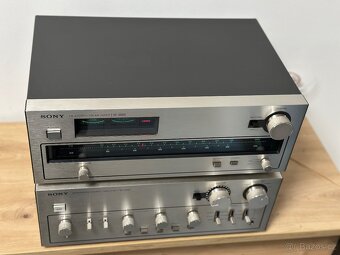 SONY TA-3650 + ST-3950 VINTAGE STEREO ZESILOVAČ  - 6