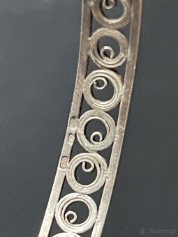 Dámský náramek, Ag, puncovaný - 6