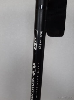 Lyže HEAD 156cm, R12,3m. Salomone hole 6061- 18 mm - 6