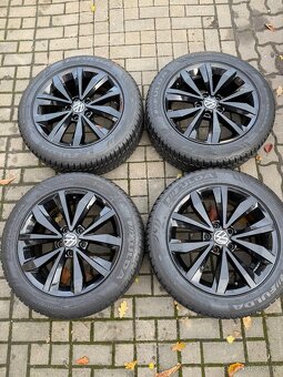 ORIGINÁL Alu Volkswagen MAYFIELD R17, 5x112 - ZIMNÍ, TOP - 6