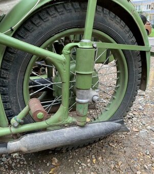 Dněpr,Ural M72-replika vojenský M - 6