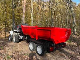 Sklápěcí přívěsný vozík do 750 kg – za auto i čtyřkolku - 6