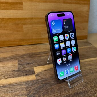 IPhone 14 Pro 128GB, fialový, eSIM (rok záruka) - 6